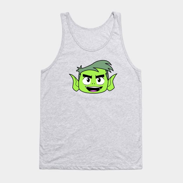 Teen Titans´ Beastboy Tank Top by JamesCMarshall